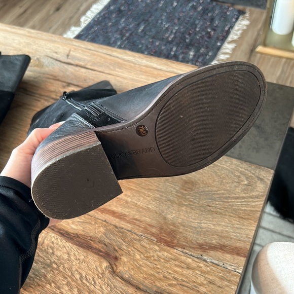 Lucky Brand Kailan riding knee high leather boot - Picture 9 of 12